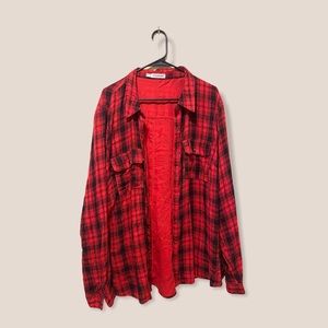 Oversized flannel